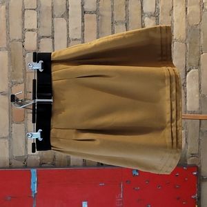 Pour la Frime (Japan brand) mini skirt, size S, mustard